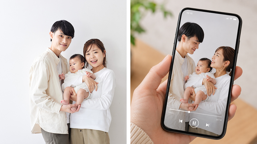 想い出は、写真から映像へ。